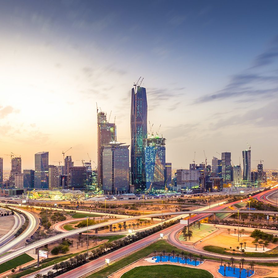 Riyadh city towers in Saudi Arabia